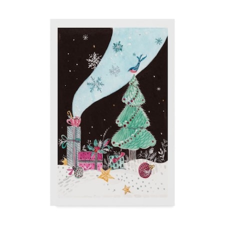 Irina Trzaskos Studio 'Christmas Card II' Canvas Art,30x47